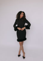 Dutton Feather Dress