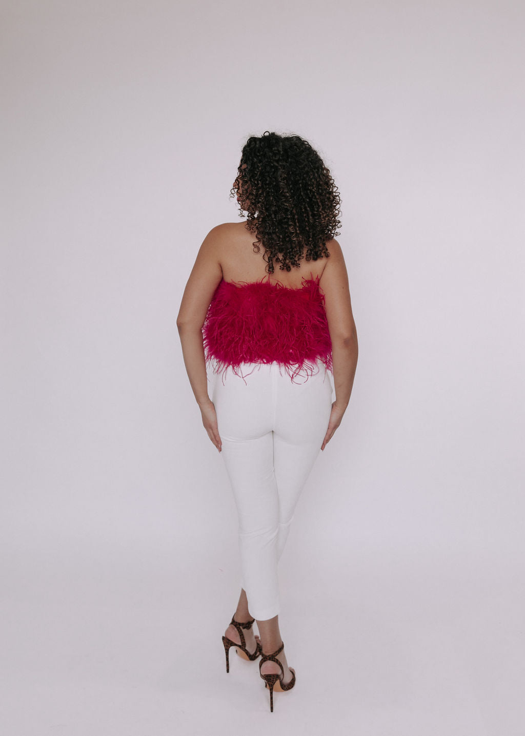 Bella Feather Top
