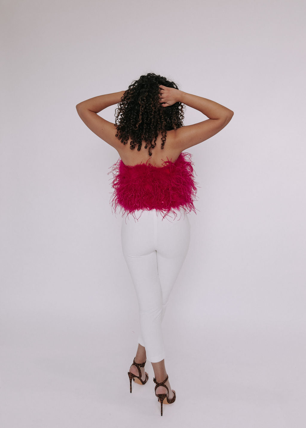 Bella Feather Top