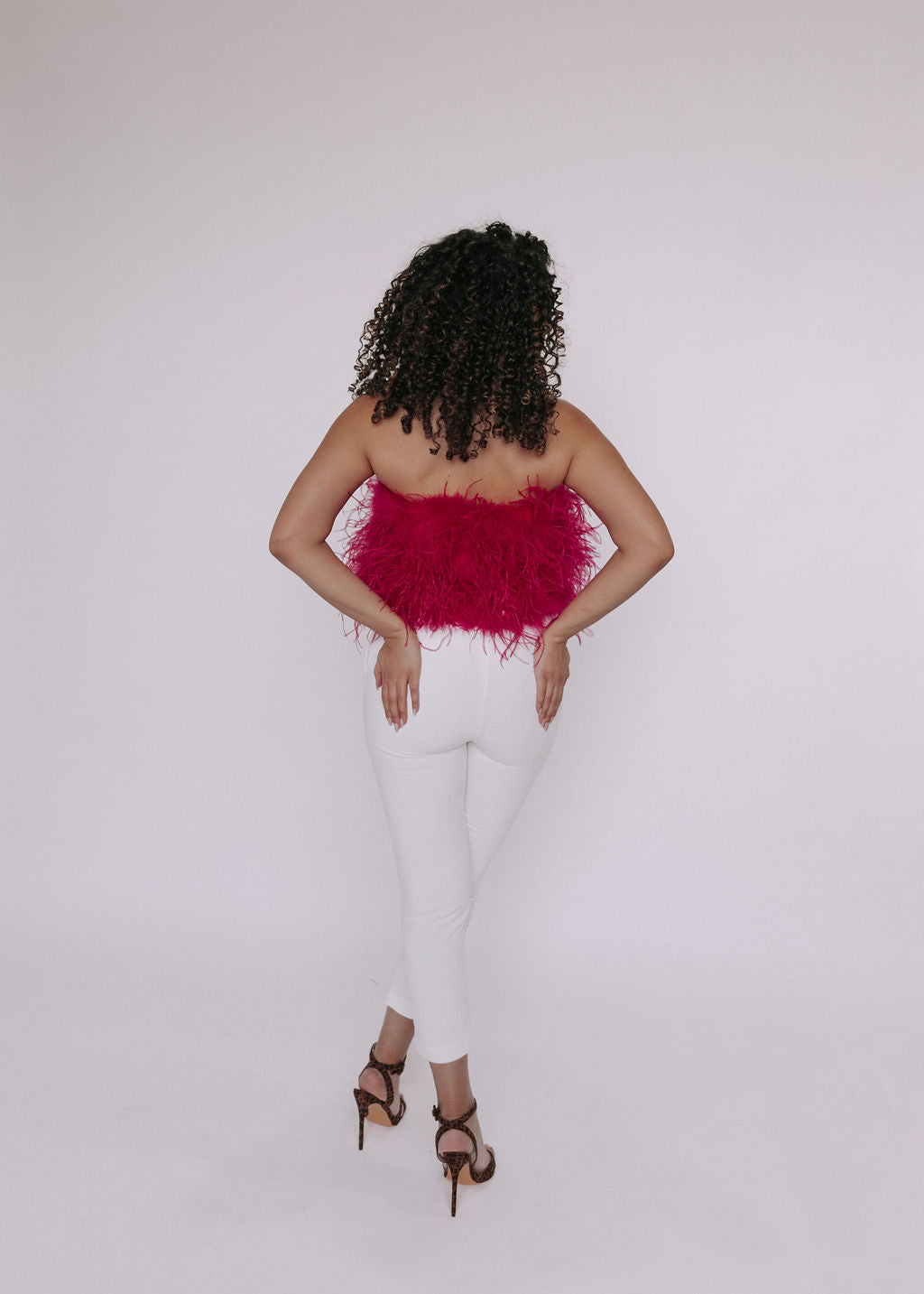 Bella Feather Top