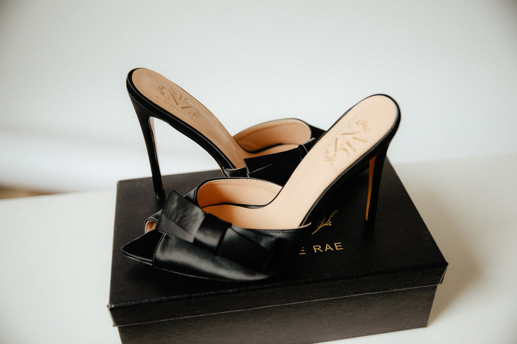 Rylee Slip on Heels with Bow