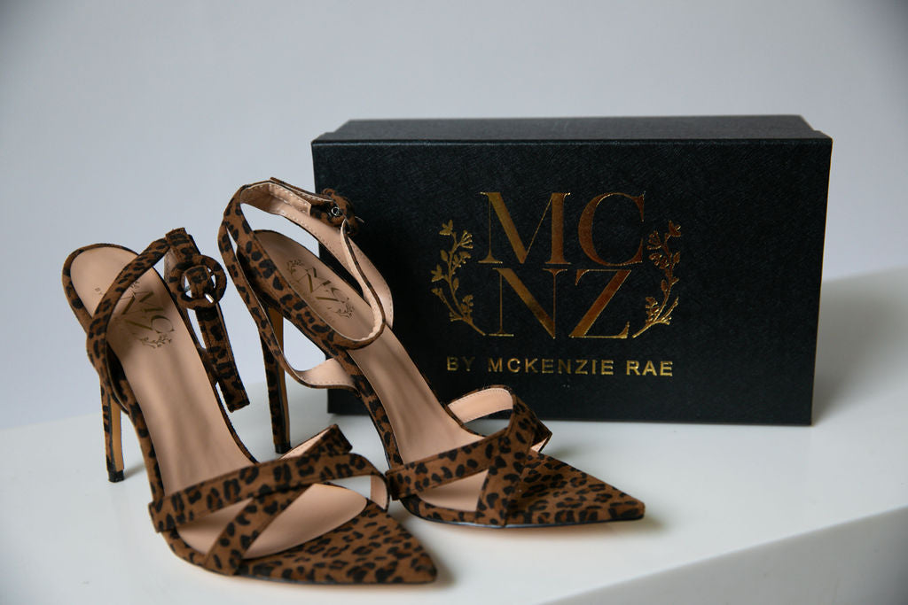 Leopard Heels