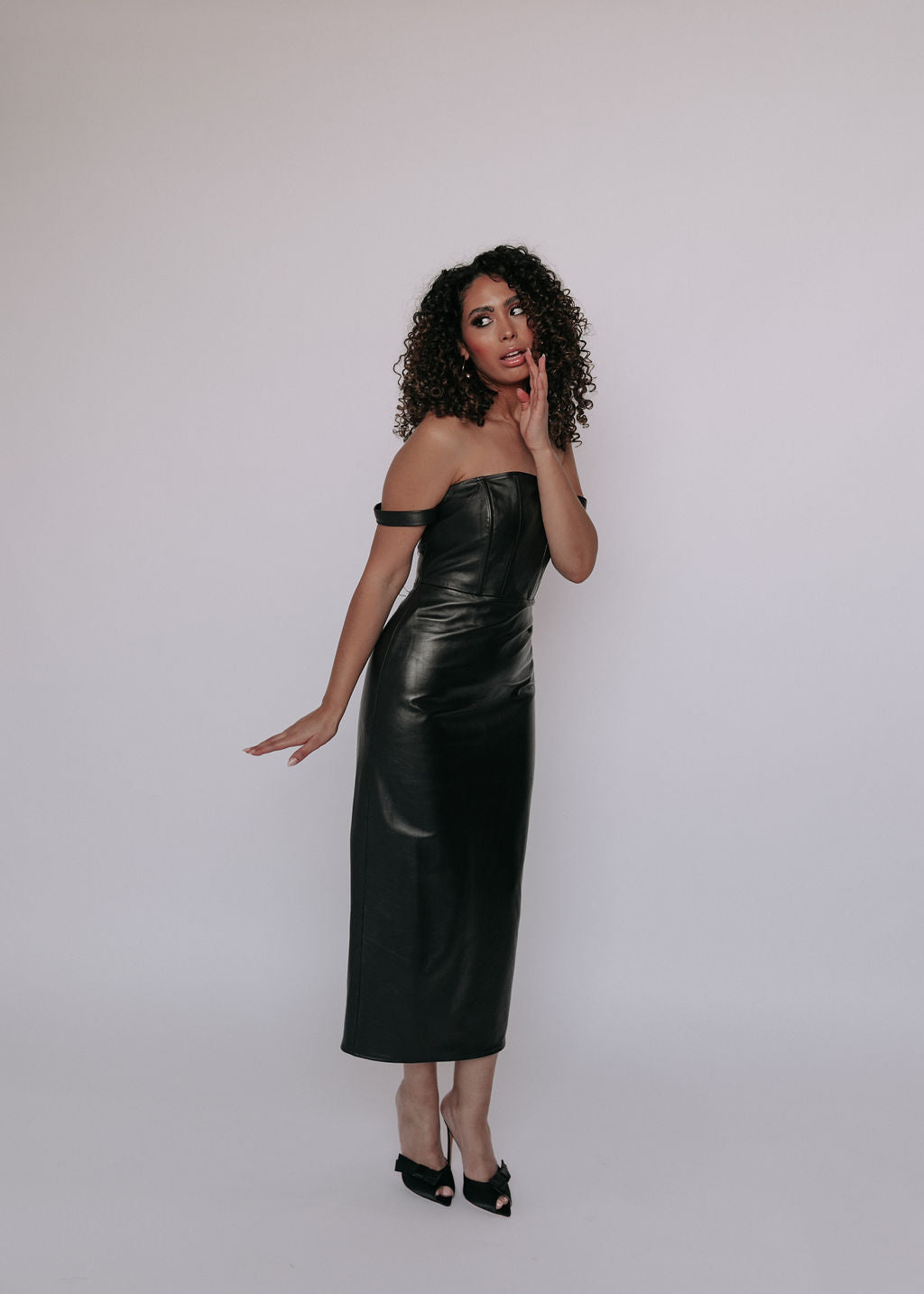 Journi Leather Dress