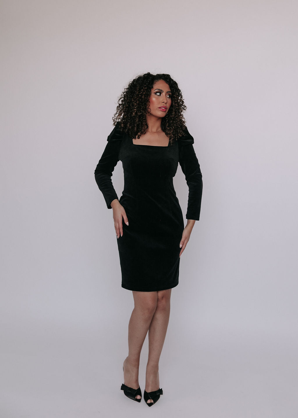 Kennedy Velvet Dress