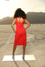 Omega Midi Dress