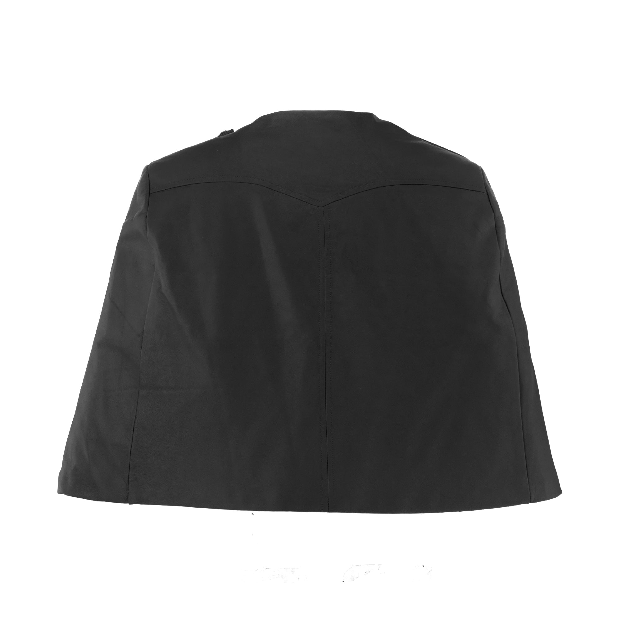 Fleur Cropped Cape Jacket