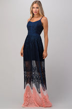 Selma Lace Print Dress