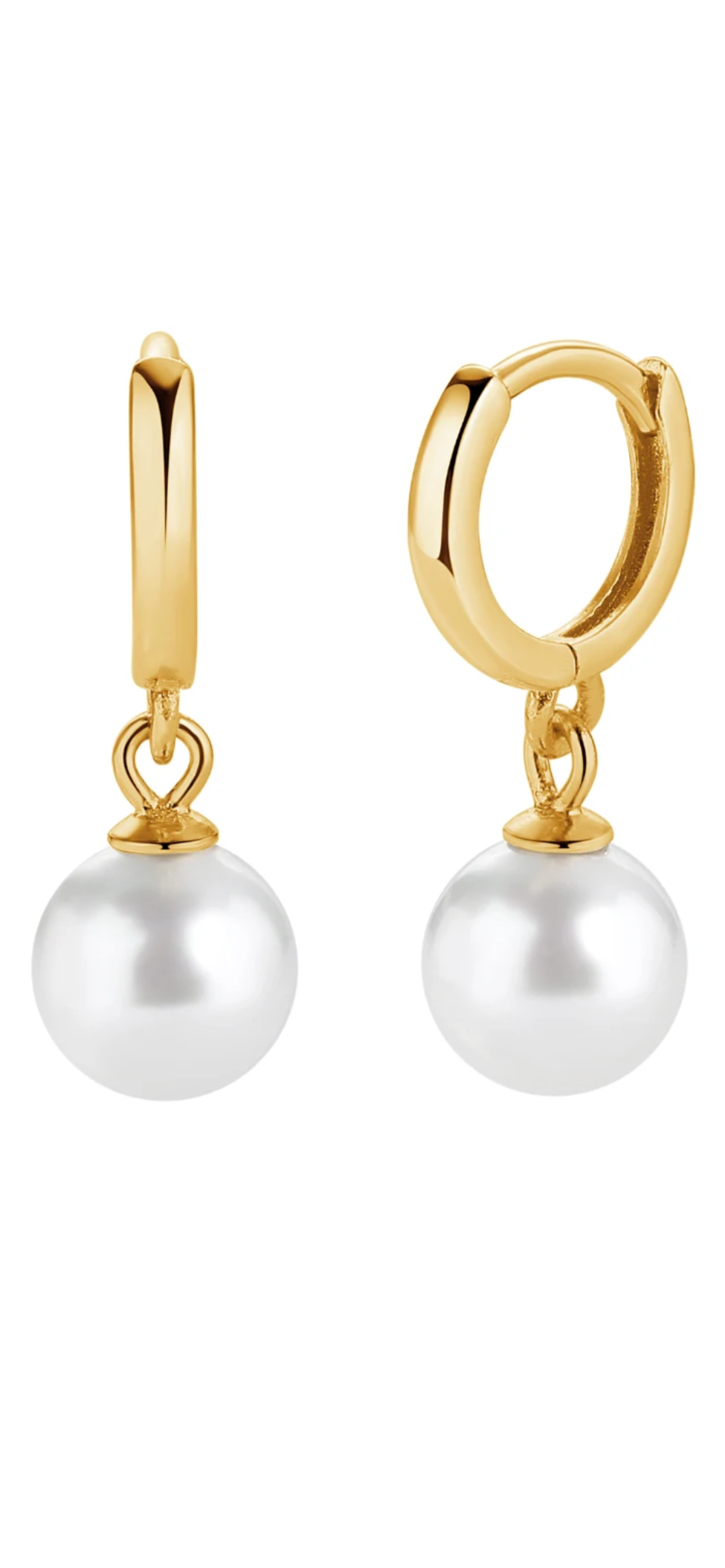 18K Gold/Natural Pearl